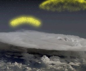BBC News Antimatter caught streaming from thunderstorms on Earth